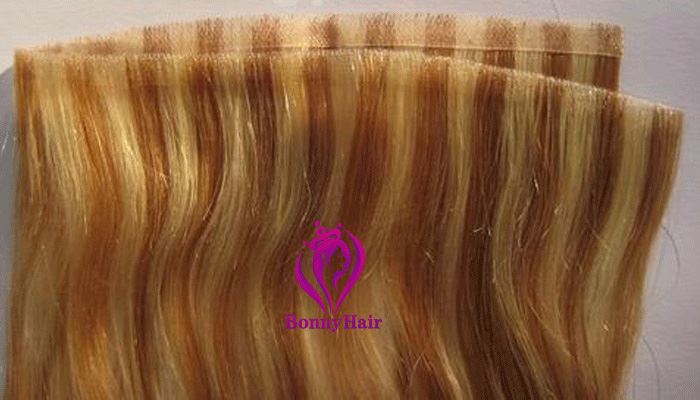 100% Remy Human Hair Seamless Skin Weft--14