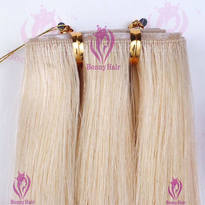 100% Remy Human Hair Seamless Skin Weft--34
