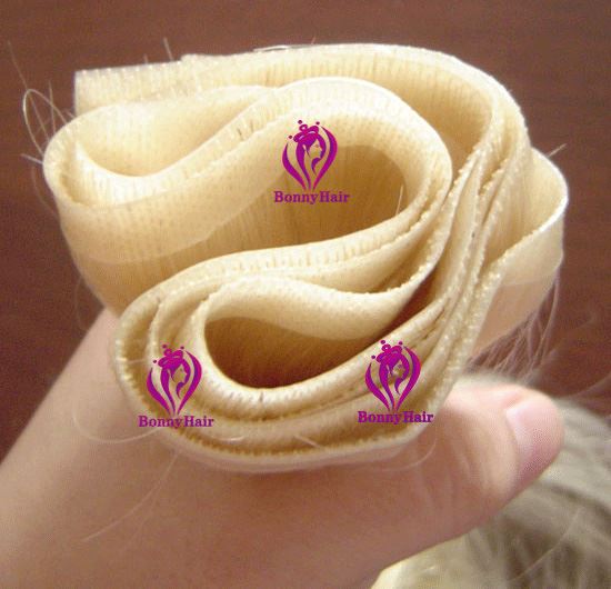 100% Remy Human Hair Seamless Skin Weft--31