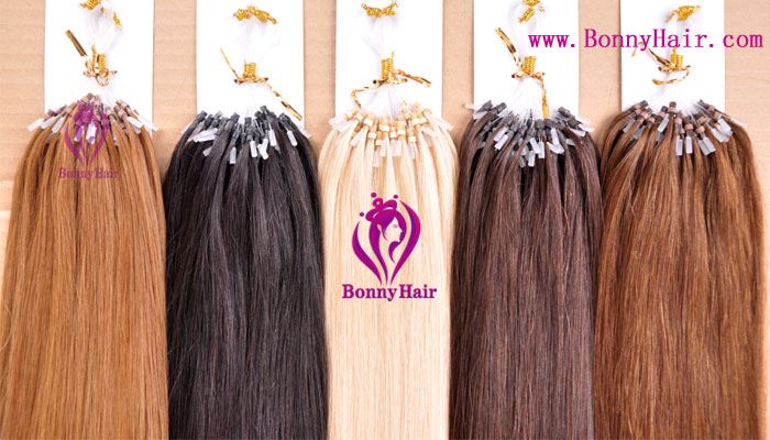 100% Remy Hair Micro Ring Hair Extension--16
