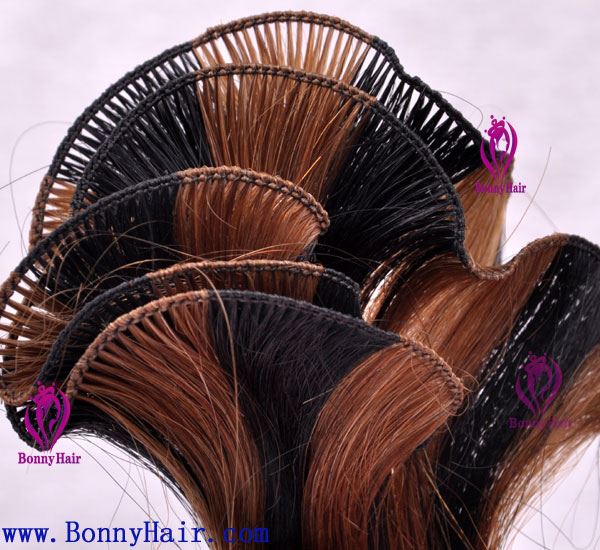 100% Remy Hair Hand Tied Hair Weft--51
