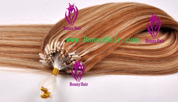 100% Remy Hair Micro Ring Hair Extension--28
