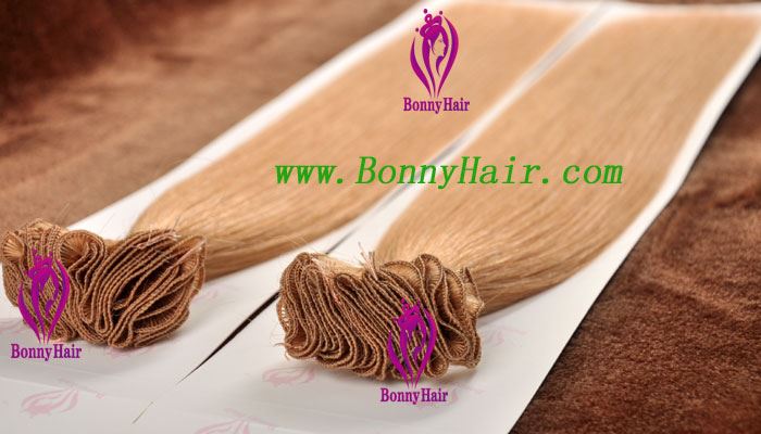 100% Remy Hair Hand Tied Hair Weft--68
