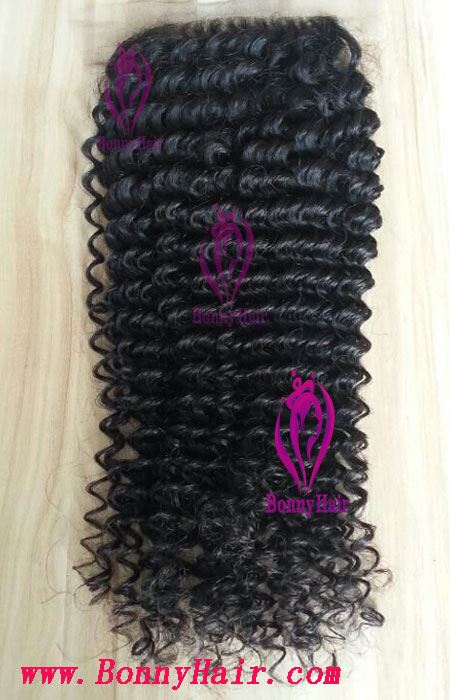 100% Human Remy Hair Lace Closure--32