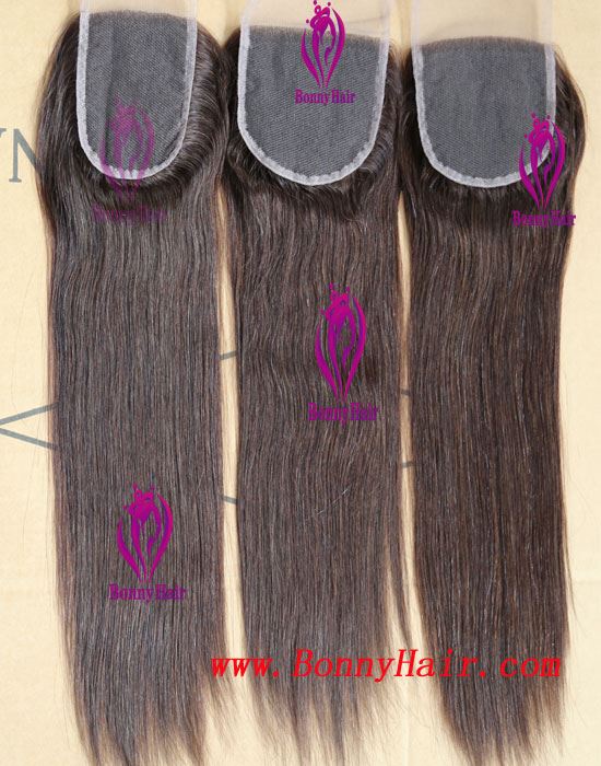 100% Human Remy Hair Lace Closure--64