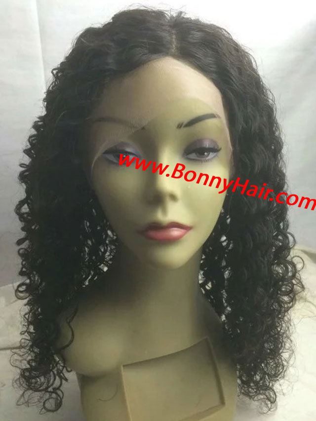 100% Human Remy Hair Full Lace Wig--48