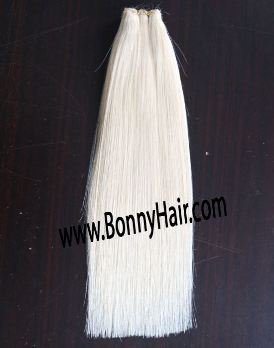 100% Virgin Remy Human Remy Hair Hand Tied Hair Weft--82
