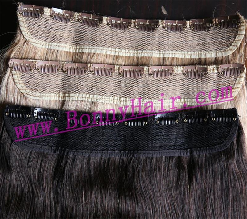 100% Human Remy Hair Clip In Hair Extension--42