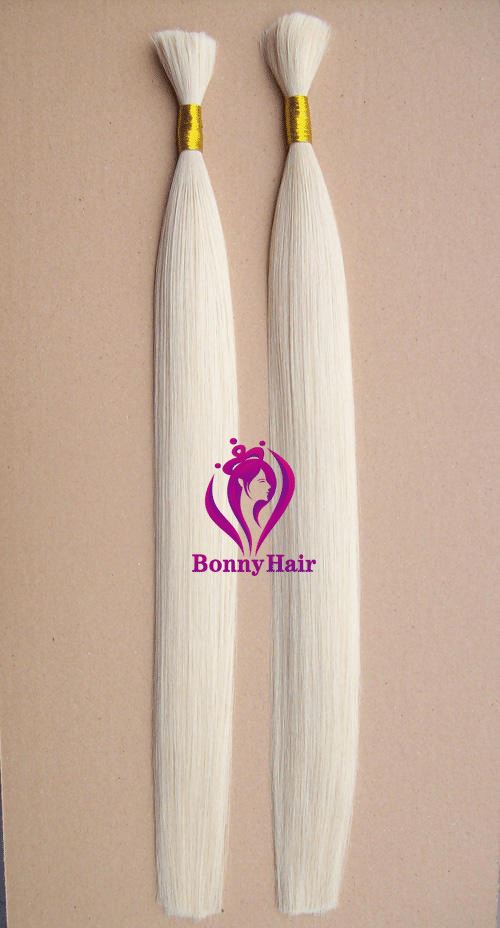 Human Remy Hair Bulk--10