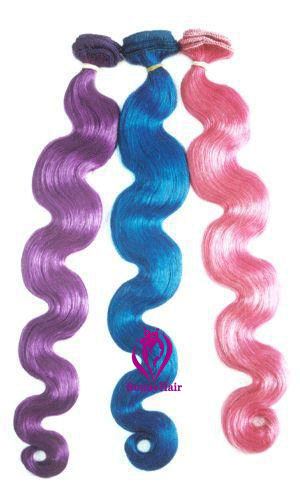 Synthetic Hair Weft