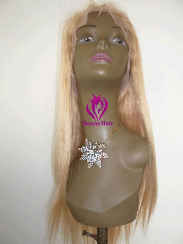 100% Human Remy Hair Full Lace Wig--10