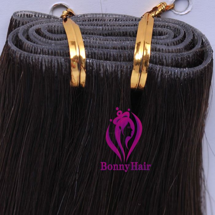 100% Remy Human Hair Seamless Skin Weft--24