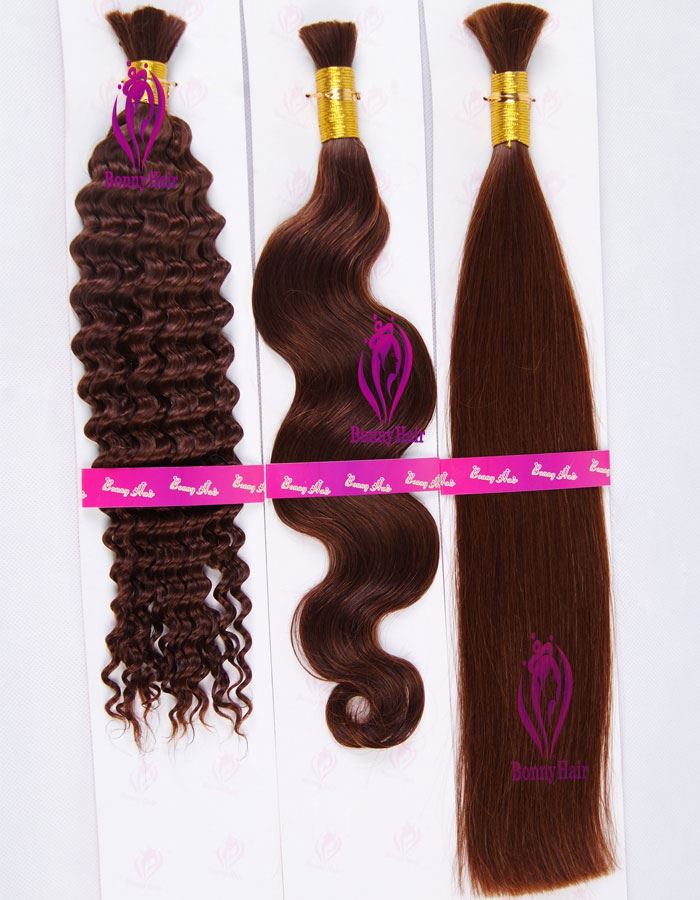 Human Remy Hair Bulk--13