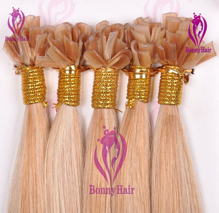 100% Remy Hair U Tip Pre-bonded Hair Extension--38