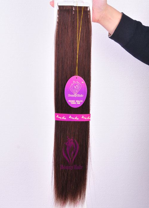100% Remy Hair Double-taped Hair Extension--25