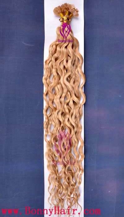 100% Remy Hair Flat Tip Hair Extension--85