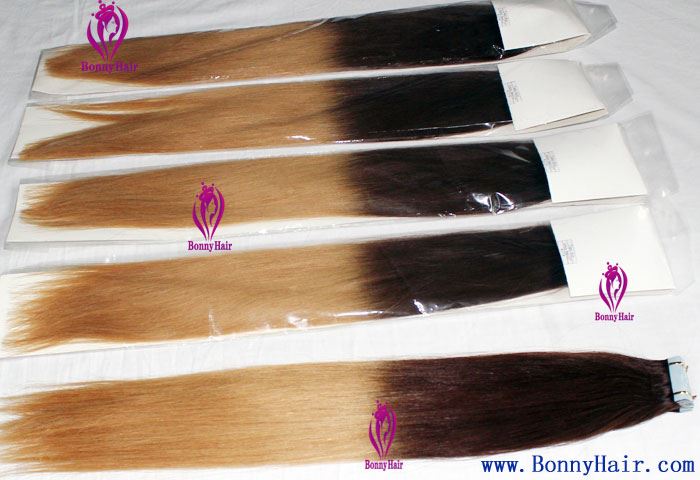 100% Remy Hair Pre-taped Hair Extension--48