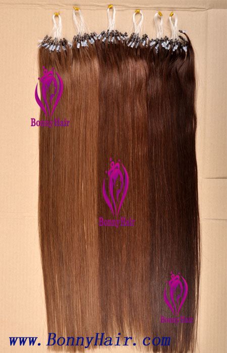 100% Remy Hair Micro Ring Hair Extension--18