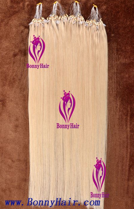 100% Remy Hair Micro Loop Hair Extension--19