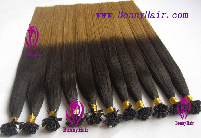 100% Remy Hair Flat Tip Hair Extension--111