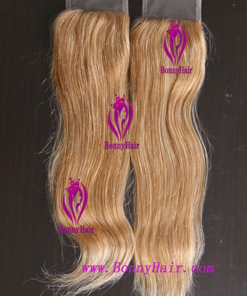 100% Human Remy Hair Lace Closure--43