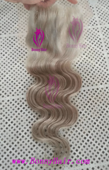 100% Human Remy Hair Lace Closure--22