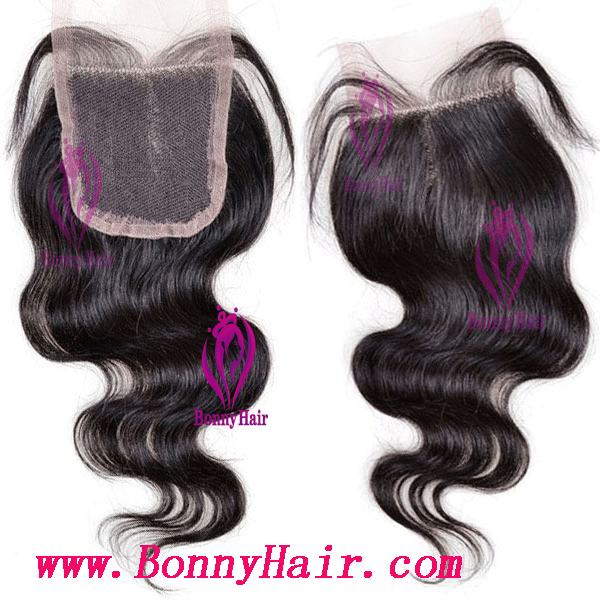 100% Human Remy Hair Lace Closure---26