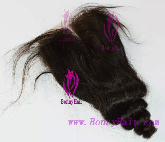 100% Human Remy Hair Lace Closure--28