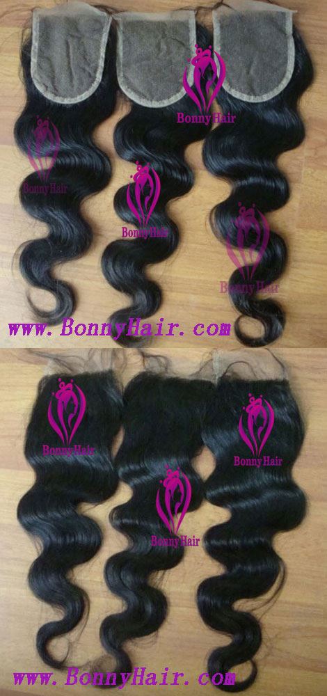 100% Human Remy Hair Lace Closure--31