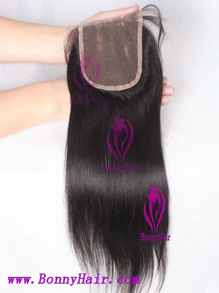 100% Human Remy Hair Lace Closure--33