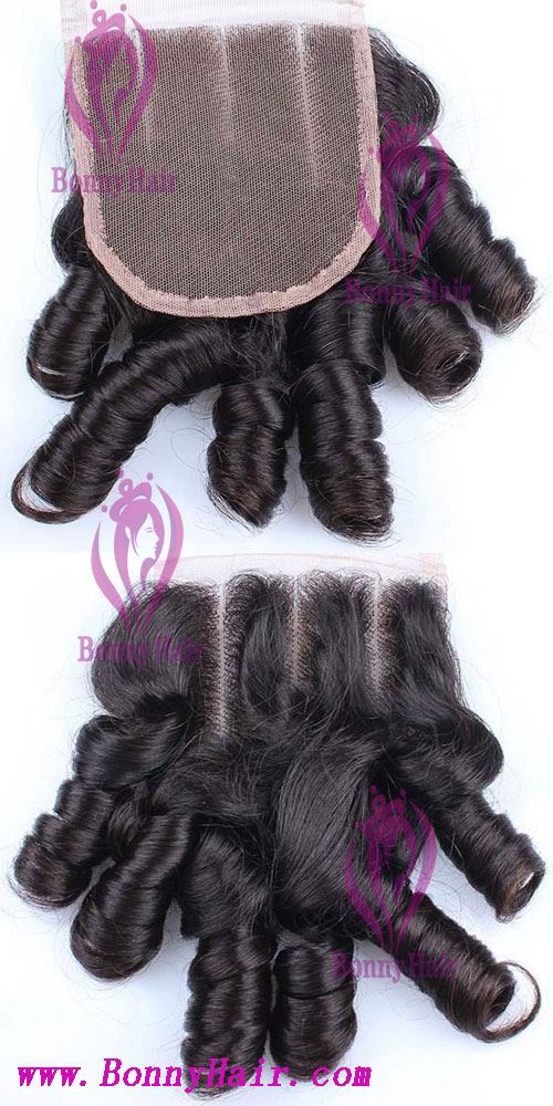100% Human Remy Hair Lace Closure--38