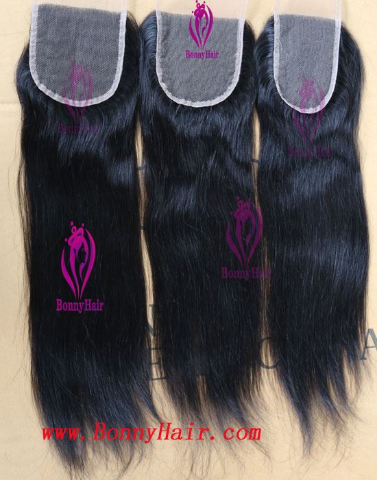 100% Human Remy Hair Lace Closure--58