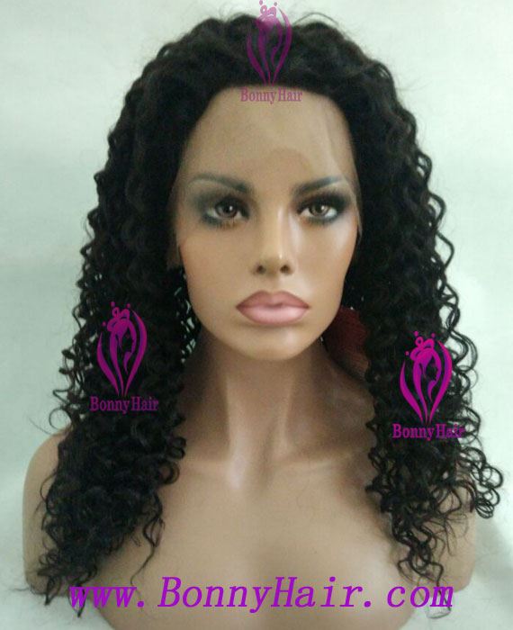 100% Human Remy Hair Full Lace Wig--25