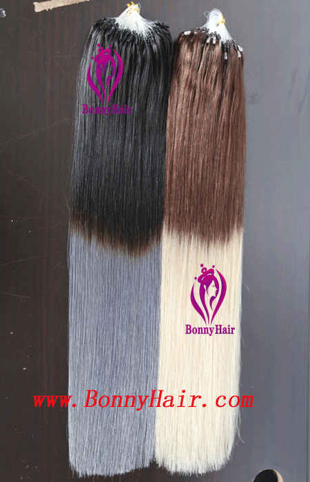 100% Remy Hair Micro Ring Hair Extension--48