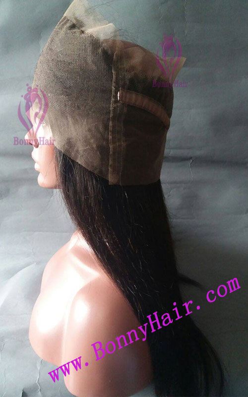 100% Human Remy Hair 360 Lace Frontal Closure--39