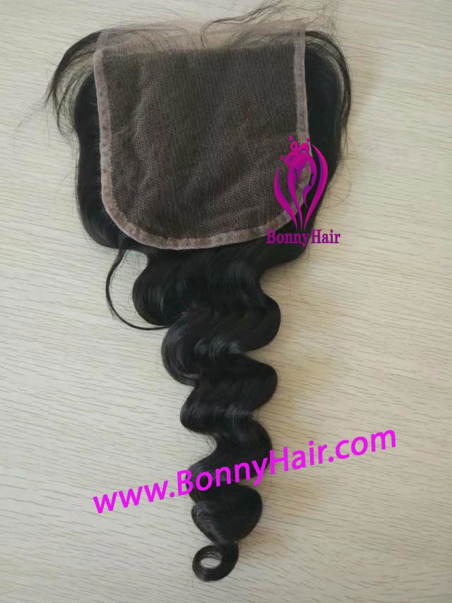 100% Human Remy Hair Lace Closure--68