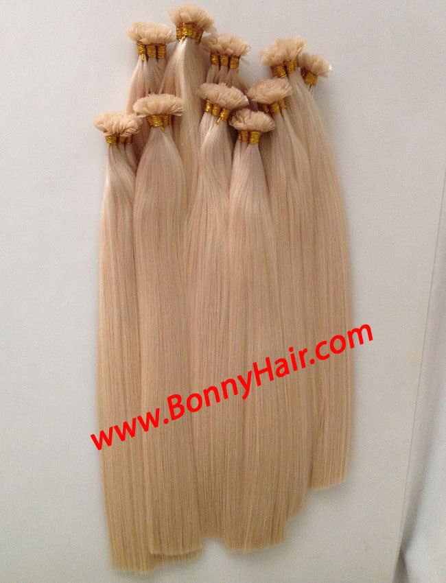 100% Human Remy Hair Flat Tip Hair Extension--115