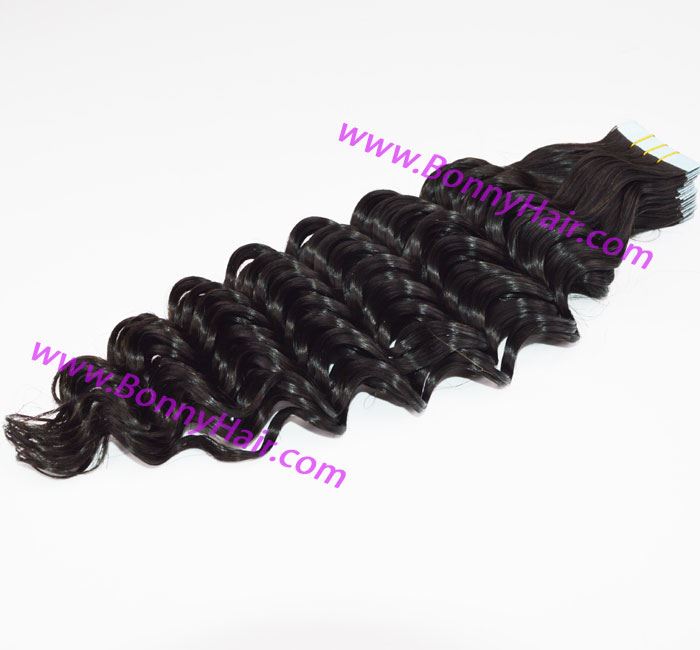 100% Human Remy Hair Tape Hair Extension--60
