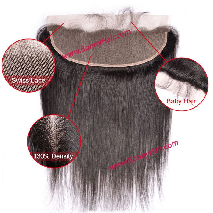 100% Human Remy Hair Lace Closure--75