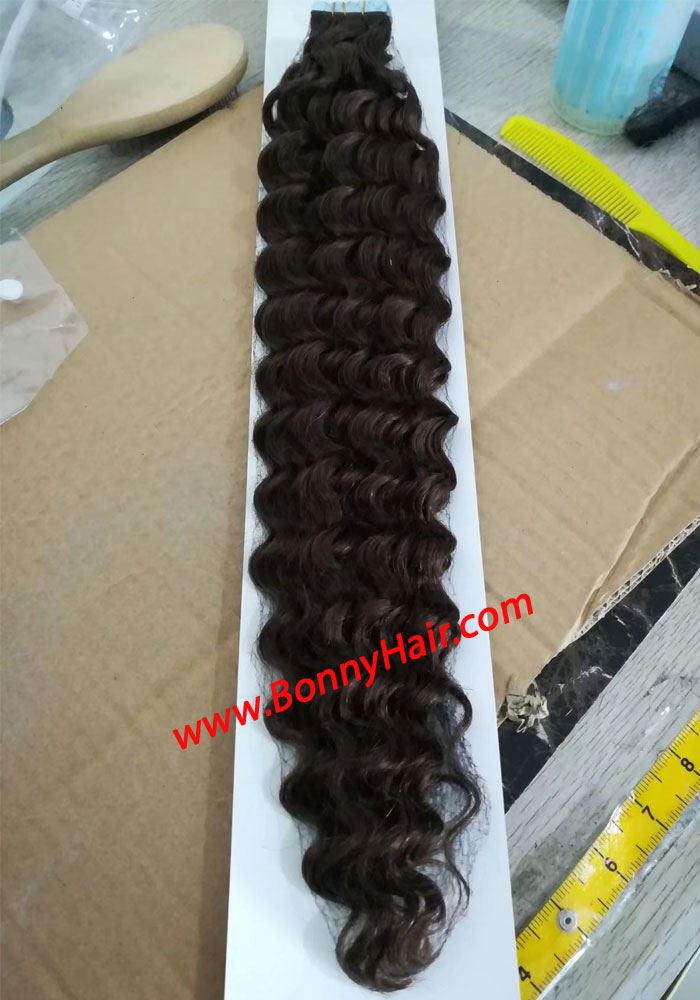 100% Human Remy Hair Tape Hair Extension--61