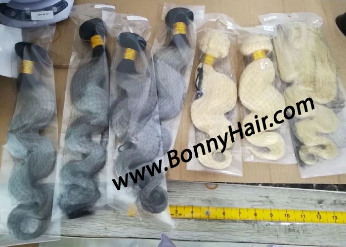 Machine Made Hair Weft--175