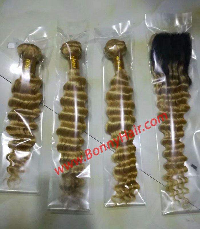 Machine Made Hair Weft--179