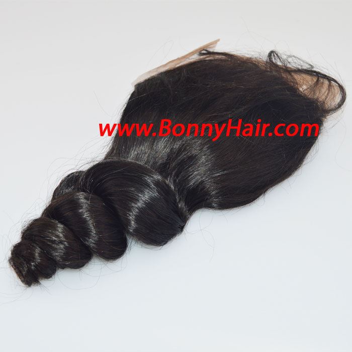 100% Human Remy Hair Lace Closure--92