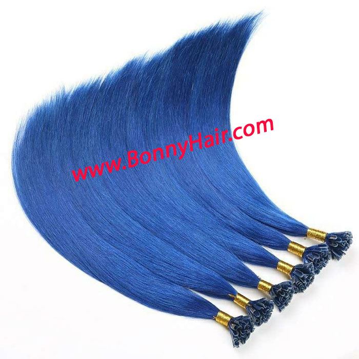 100% Human Remy Hair U Tip Keratin Hair Extension--118