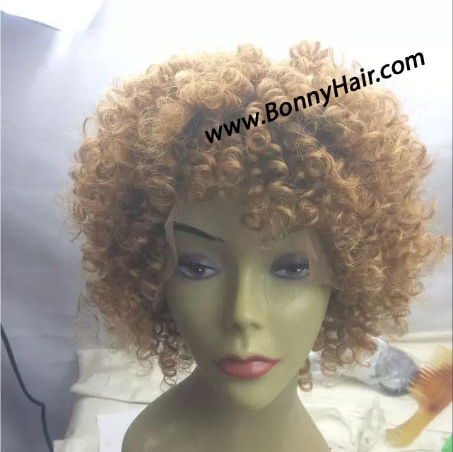 100% Human Remy Hair Full Lace Wig--38