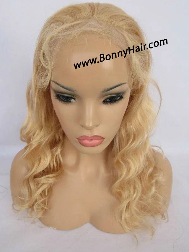 100% Human Remy Hair Full Lace Wig--41