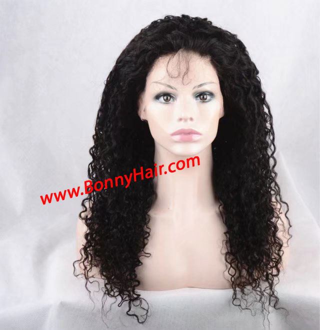 100% Human Remy Hair Full Lace Wig--42