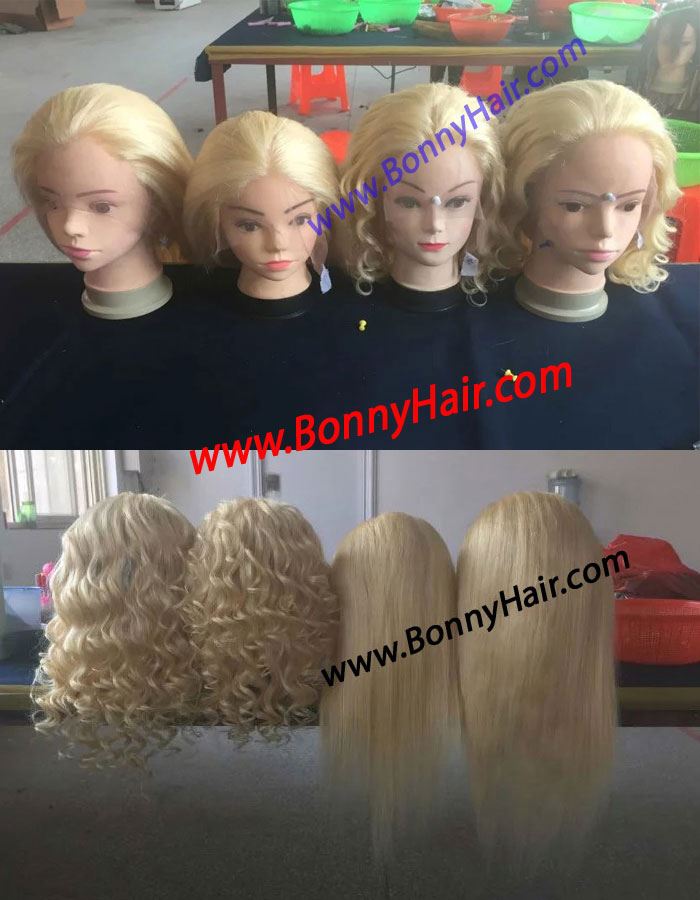 100% Human Remy Hair Full Lace Wig--44