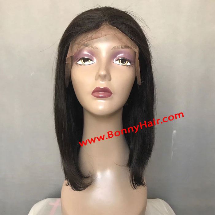 100% Human Remy Hair Lace Front Wig--28