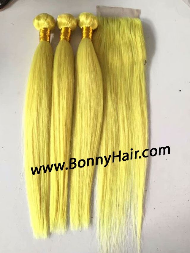 100% Human Remy Hair Lace Closure--99